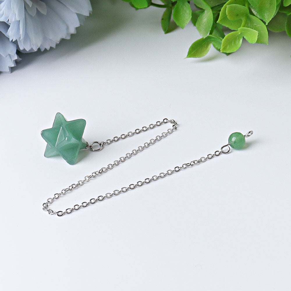 0.5" Merkaba Pendulum Wholesale Crystals USA