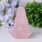 3.9" Rose Quartz Mother Earth Crystal Carvings Wholesale Crystals USA