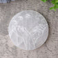 4" Selenite Coaster with Printing Wholesale Crystals USA