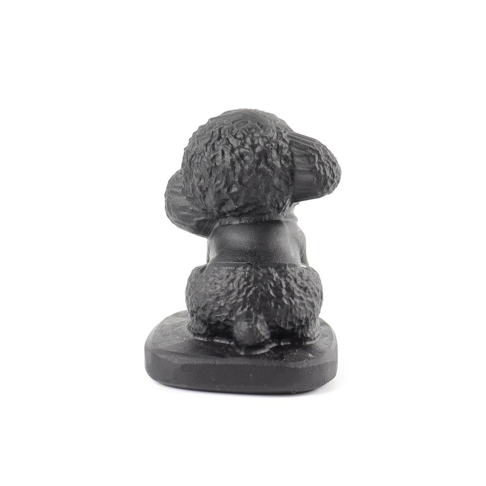 Black Obsidian Crystal Carving Dog Free Form Wholesale Crystals USA