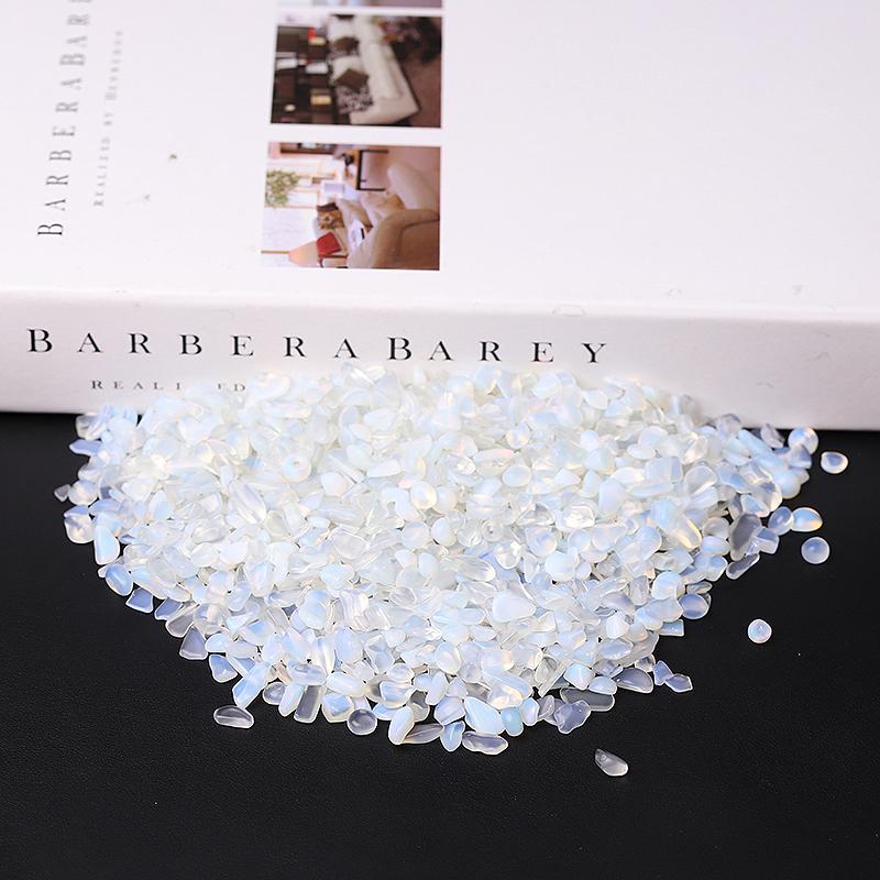 0.1kg Different Size Opalite Chips Crystal Chips for Decoration Wholesale Crystals USA
