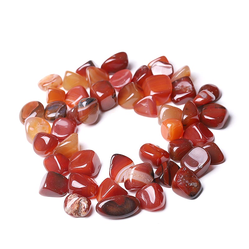 0.1kg Carnelian Crystal Tumbles Wholesale Crystals USA
