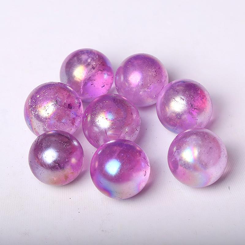 0.25kg Aura Purple Crystal Sphere Wholesale Crystals USA