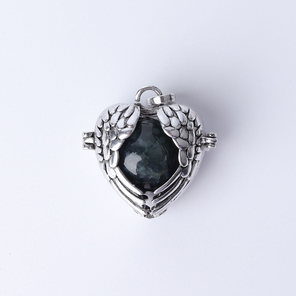 1.16" Heart Shape Crystal Pendant Wholesale Crystals USA