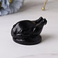 2.35" Black Obsidian Roast Turkey Crystal Carvings Wholesale Crystals USA