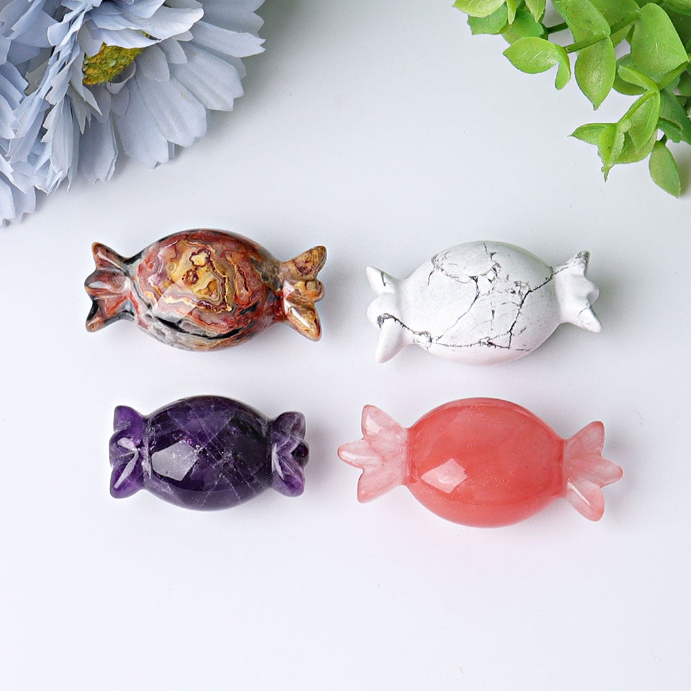 1.6" Candy Crystal Carving Wholesale Crystals USA