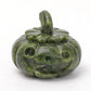 Hand Carved Flat Pumpkin for Halloween Decor