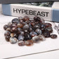 0.1kg Black Sardonyx Tumbled Stone 0.5kg Wholesale Crystals USA