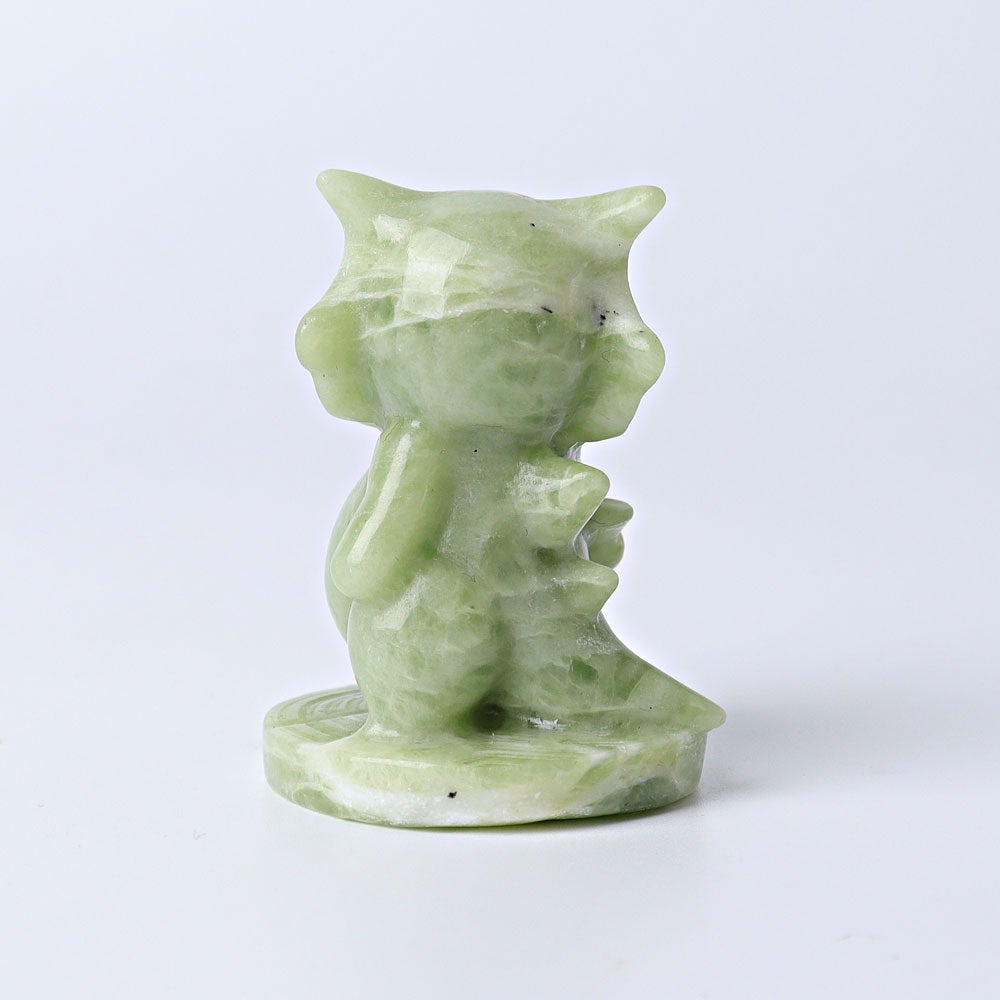 2" Jade Dinosaur Crystal Carvings Wholesale Crystals USA