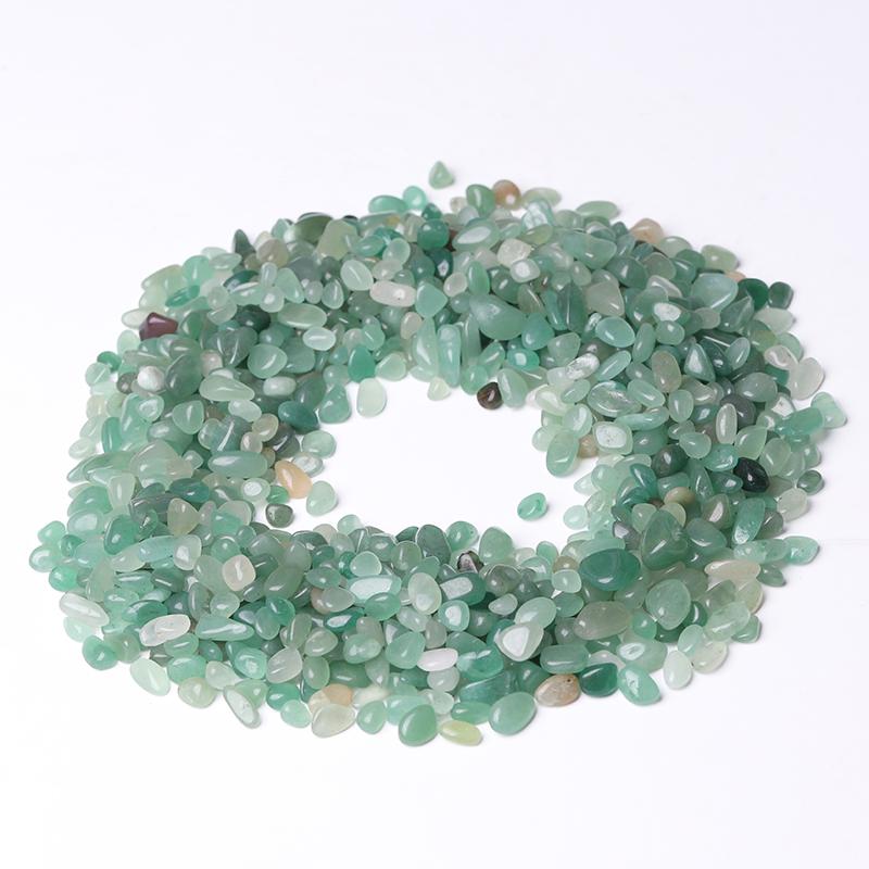 0.1kg Natural Green Aventurine Chips Crystal Chips Wholesale Crystals USA