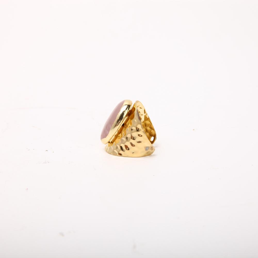Rose Quartz Handmade Crystal Ring Wholesale Crystals USA