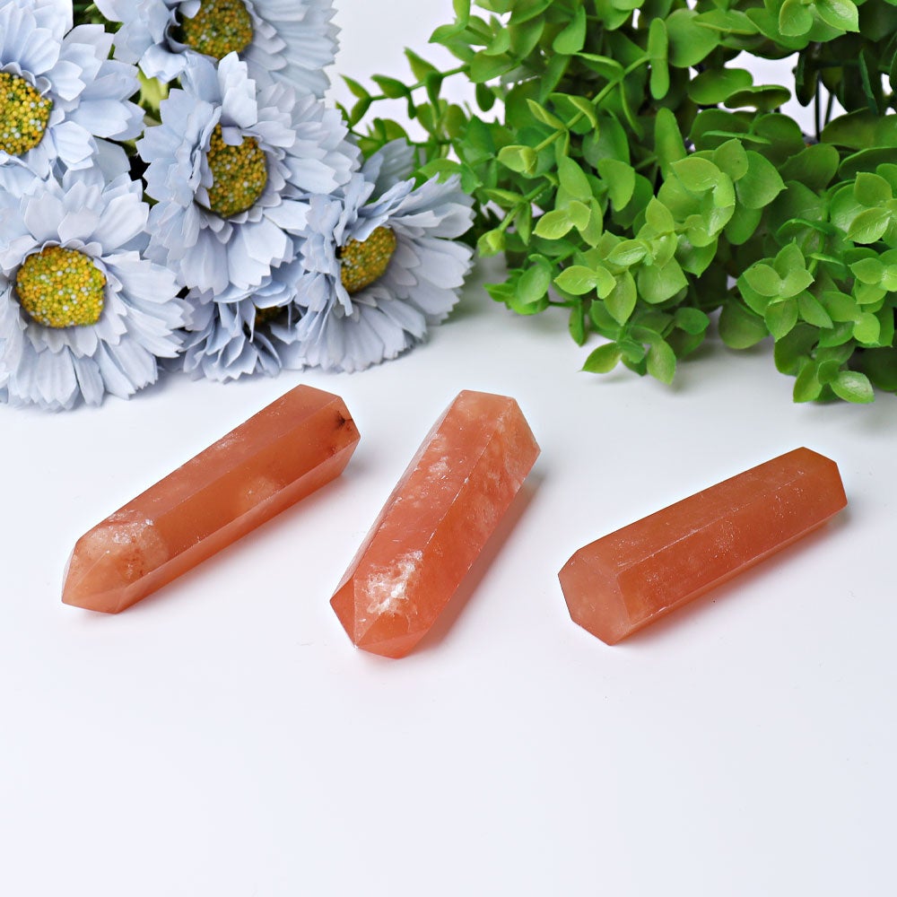 3"-4" Honey Calcite Crystal Points Wholesale Crystals USA