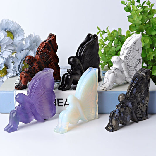 3.5" Fairy Crystal Carvings Wholesale Crystals USA