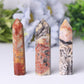 Natural Crystal Healing Wand Gemstone Point Crazy Agate Point Wholesale Crystals USA