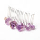 Amethyst Crystal Crown Comb Wholesale Crystals USA