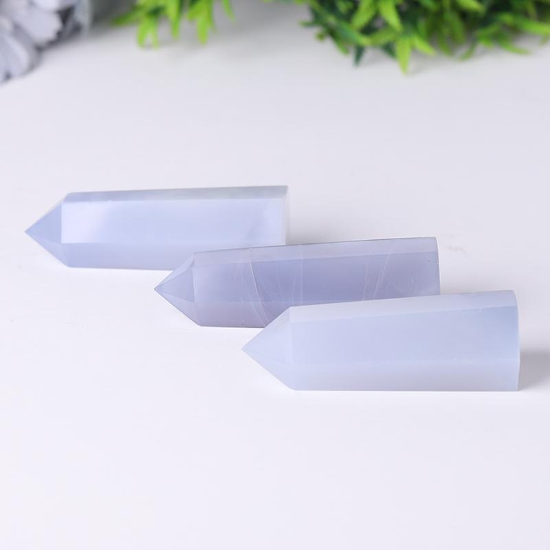 Blue Chalcedony Tower Wholesale Crystals USA
