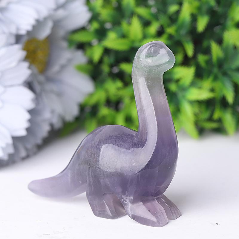 3" Hot Sale Crystal Dinosaurs Carving Natural Crystal Carving for Collection Wholesale Crystals USA