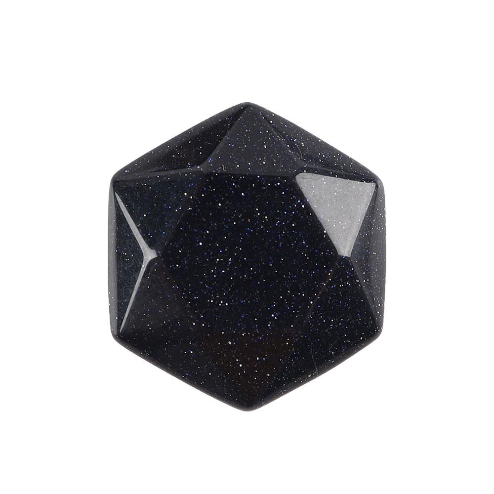 Blue Sand Stone Crystal Carving Star Shape Worry Stones Wholesale Crystals USA
