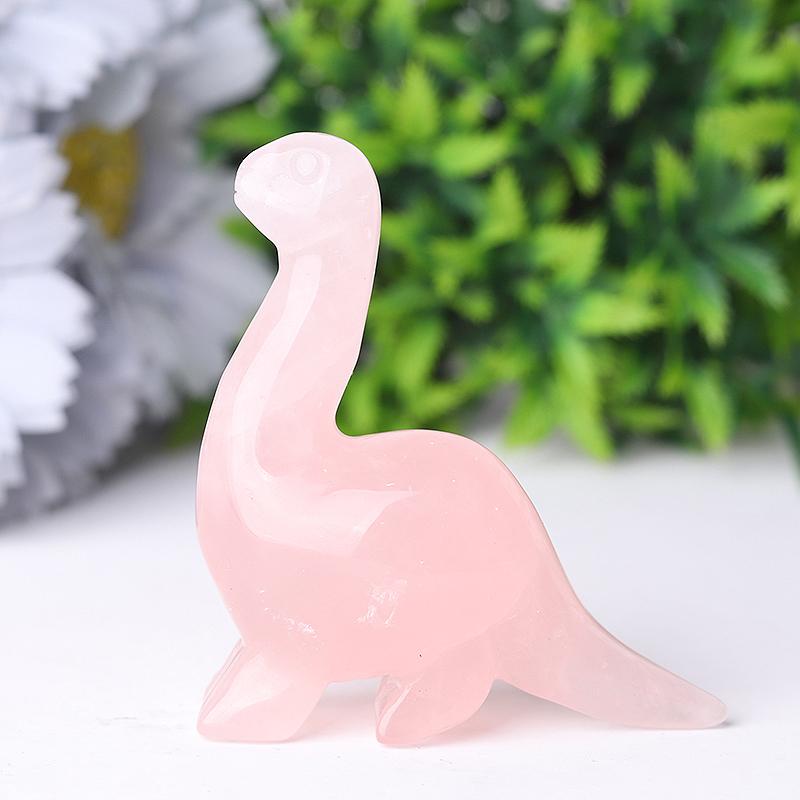 3" Hot Sale Crystal Dinosaurs Carving Natural Crystal Carving for Collection Wholesale Crystals USA