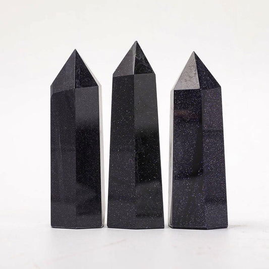 Blue Sandstone Crystal Points Wholesale Crystals USA