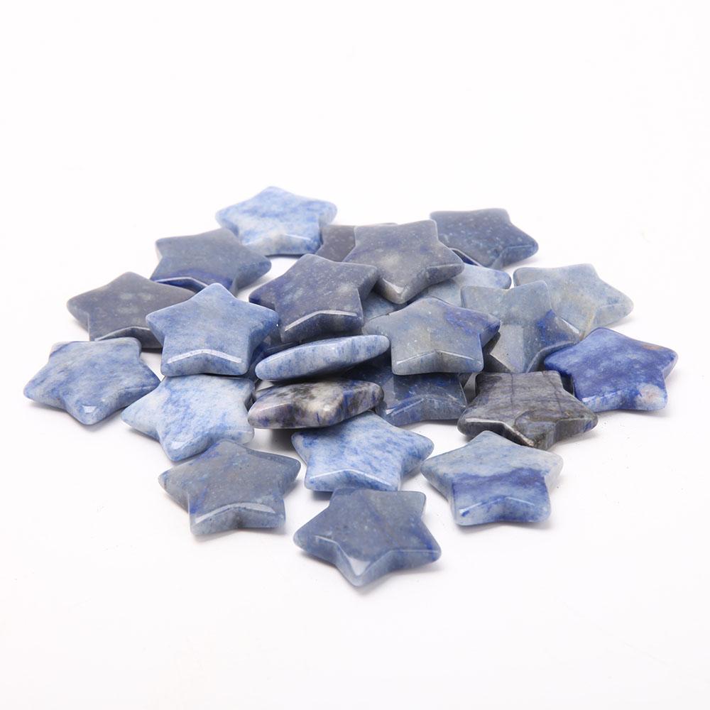 Blue Aventurine Star Carvings Wholesale Crystals USA