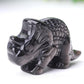 1.7" Silver Obsidian Dinosaur Crystal Carvings Wholesale Crystals USA