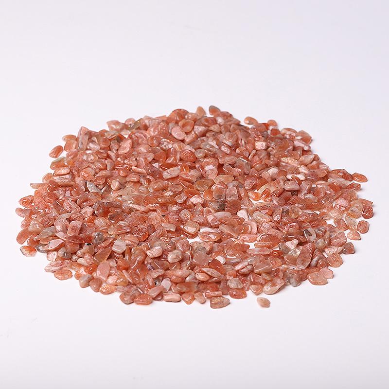 0.1kg Different Size Natural Golden Strawberry Quartz Chips Crystal Chips for Decoration Wholesale Crystals USA