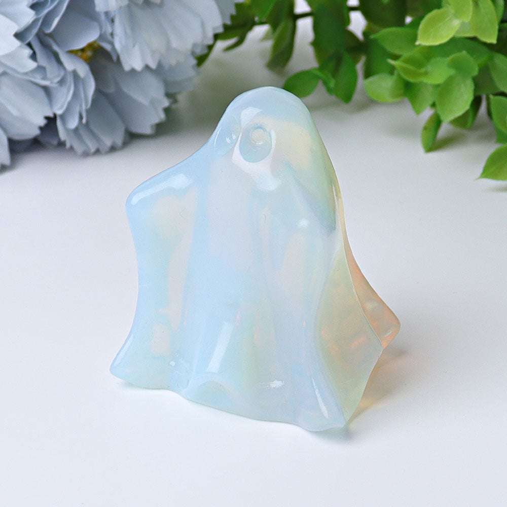 2.2" Ghost Crystal Carvings Wholesale Crystals USA