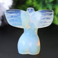 2" Crystal Model with Wings Crystal Carvings Wholesale Crystals USA