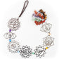Chakra Metal Car Hanging Ornament With Crystal Tassel Wholesale Crystals USA