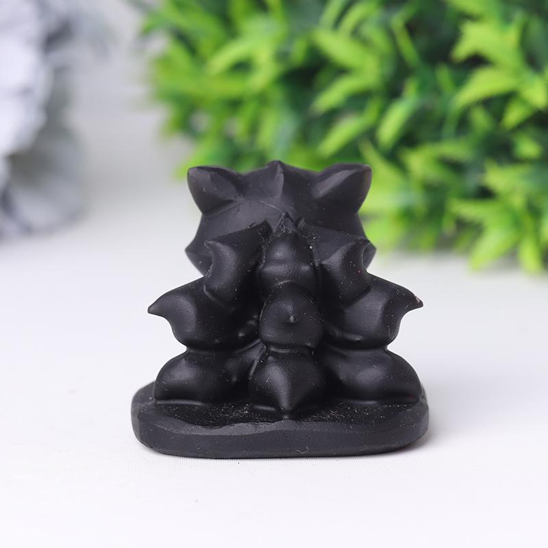 2" Black Obsidian Crystal Carvings Wholesale Crystals USA