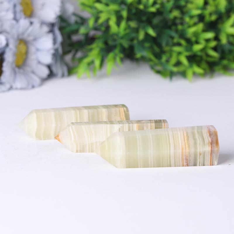 Wholesale Natural Crystal Point Green Afghan Jade Points Wholesale Crystals USA
