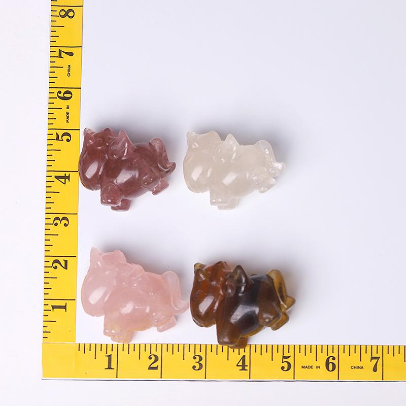 2.0" Unicorn with Wings Crystal Carvings Wholesale Crystals USA