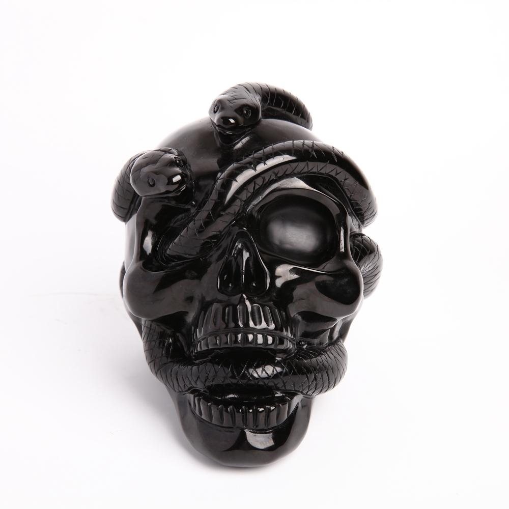 Black Obsidian Crystal Carvings Skull Wholesale Crystals USA