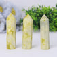 Wholesale Natural Serpentine Jade Points Healing Crystal Tower Wholesale Crystals USA