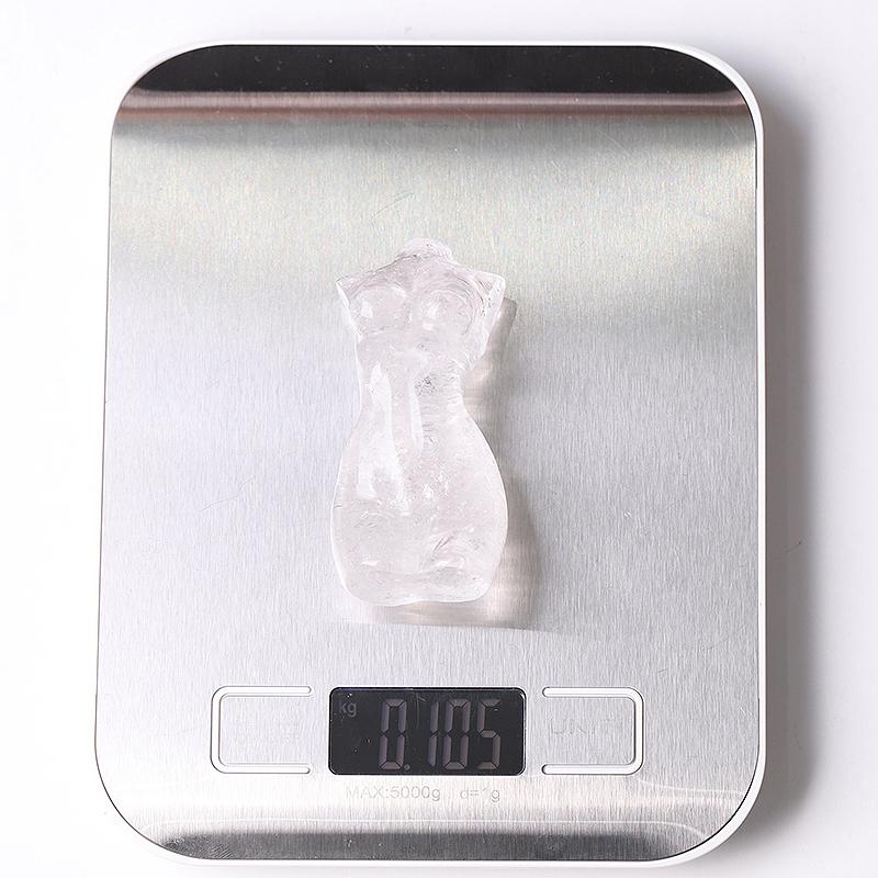 3" Clear Quartz Model Carvings Wholesale Crystals USA