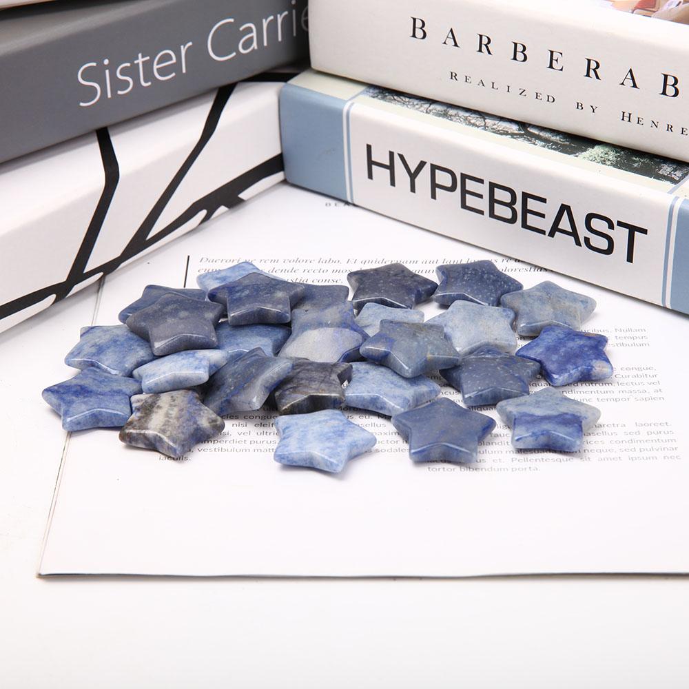 Blue Aventurine Star Carvings Wholesale Crystals USA