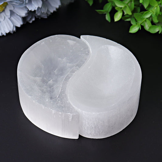 3.9" Selenite Bowl Wholesale Crystals USA
