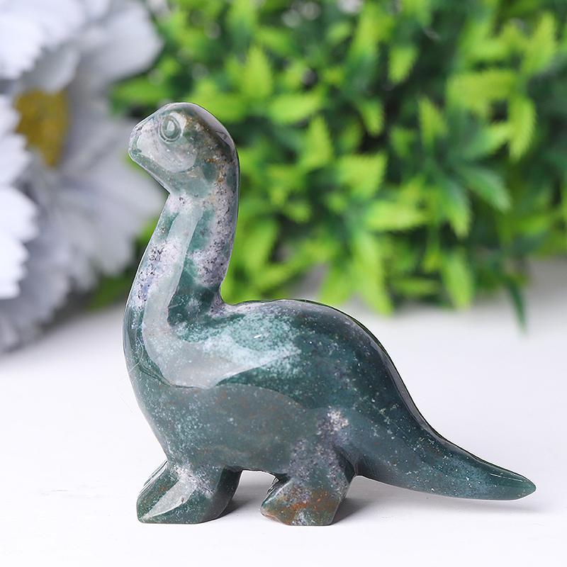 3" Hot Sale Crystal Dinosaurs Carving Natural Crystal Carving for Collection Wholesale Crystals USA