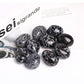0.1kg Snowflake Obsidian Crystal Tumbles Wholesale Crystals USA