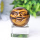 1.35" Smile Face Crystal Carvings Wholesale Crystals USA
