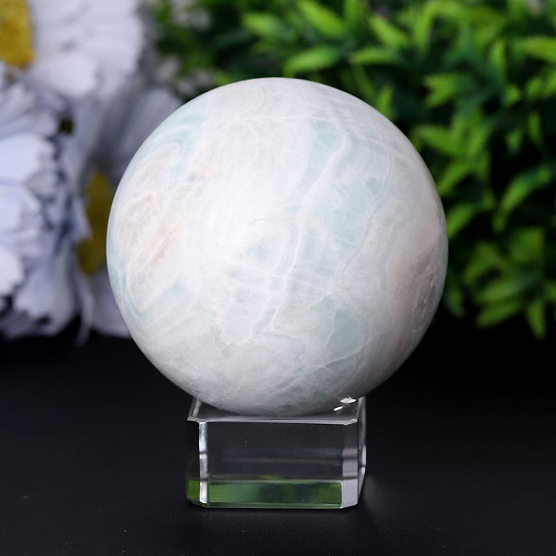 2.0"-4.0" Larimar Sphere Wholesale Crystals USA