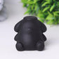 Black Obsidian Pompom Purin Crystal Carvings Wholesale Crystals USA