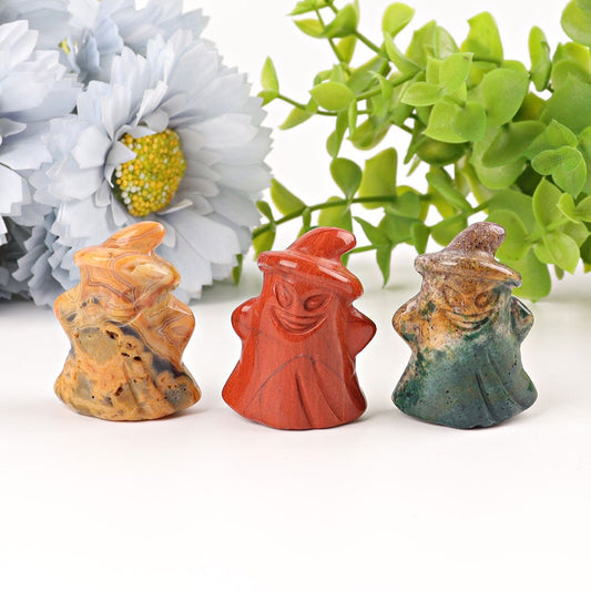 1.5" Witch Crystal Carvings Wholesale Crystals USA