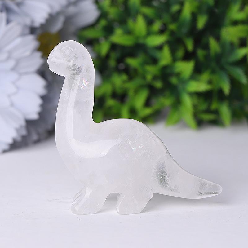 3" Hot Sale Crystal Dinosaurs Carving Natural Crystal Carving for Collection Wholesale Crystals USA