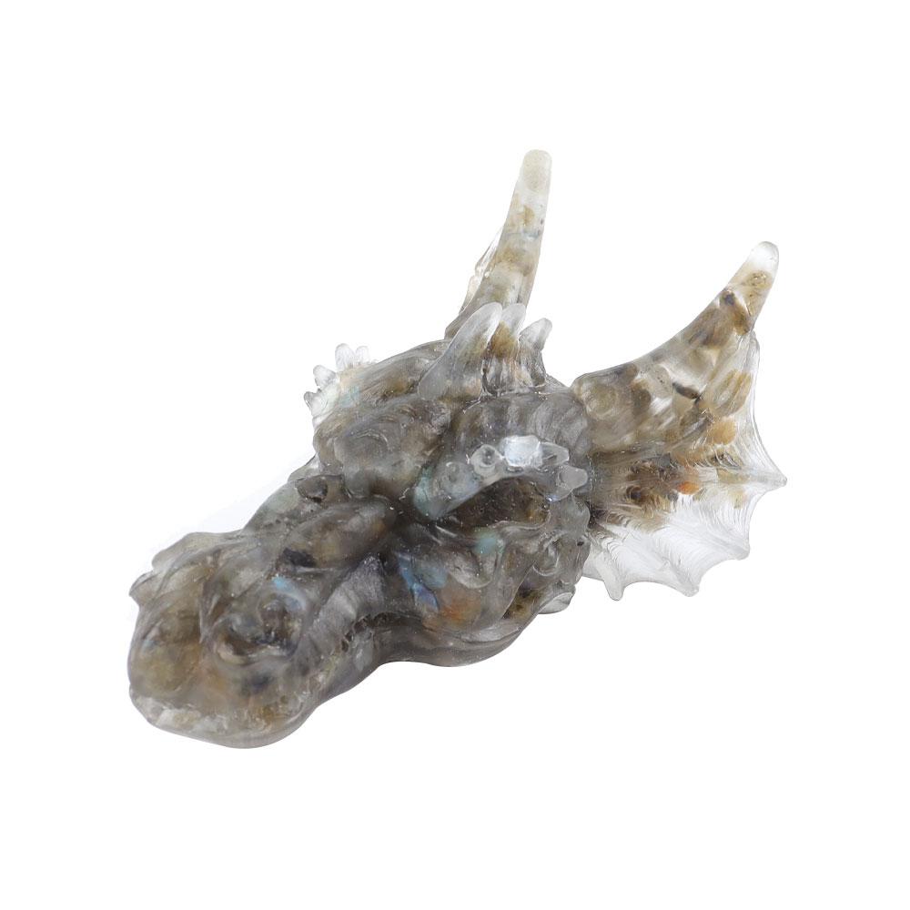 Resin Dragon Head Carvings