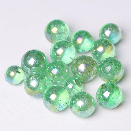 0.25kg Aura Green Crystal Sphere Wholesale Crystals USA