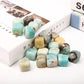 0.1kg Sky Blue Cubes Bag Wholesale Crystals USA