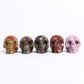2" Unakite Crystal Skull Carvings Wholesale Crystals USA