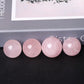 30mm Rose Quartz Crystal Sphere Wholesale Crystals USA